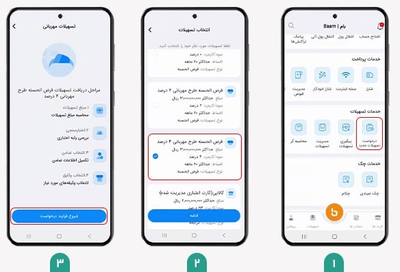 درخواست وام مهربانی